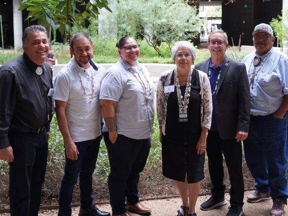 Tribal leaders attending the 2023 Arizona Tribal Sovereignity Forum