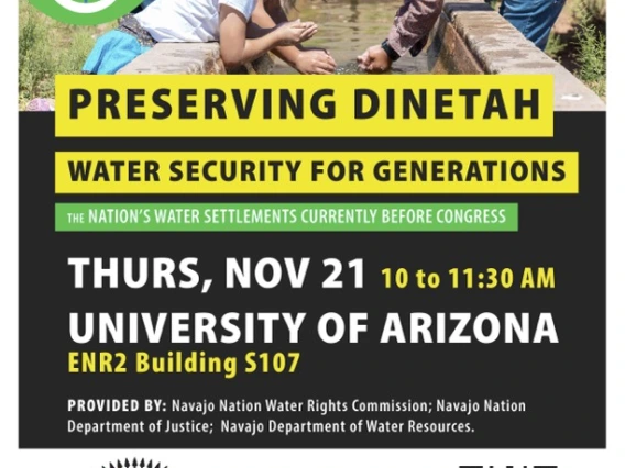 Preserving Dinetah Water Security for Generations: Navajo Nation Water Settlements Presentation
