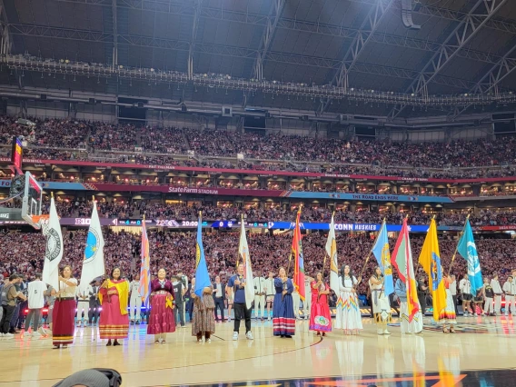 Tribal Flags at State Farm Stadium