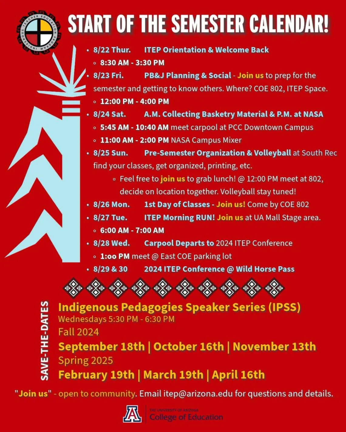 Indigenous Pedagogies Speaker Series