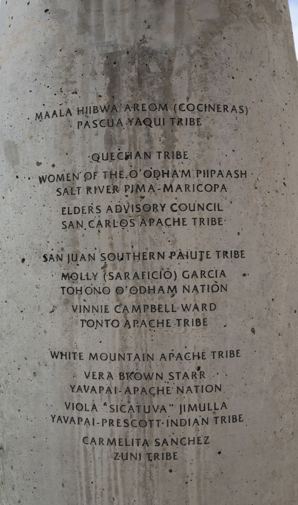 Etched Names