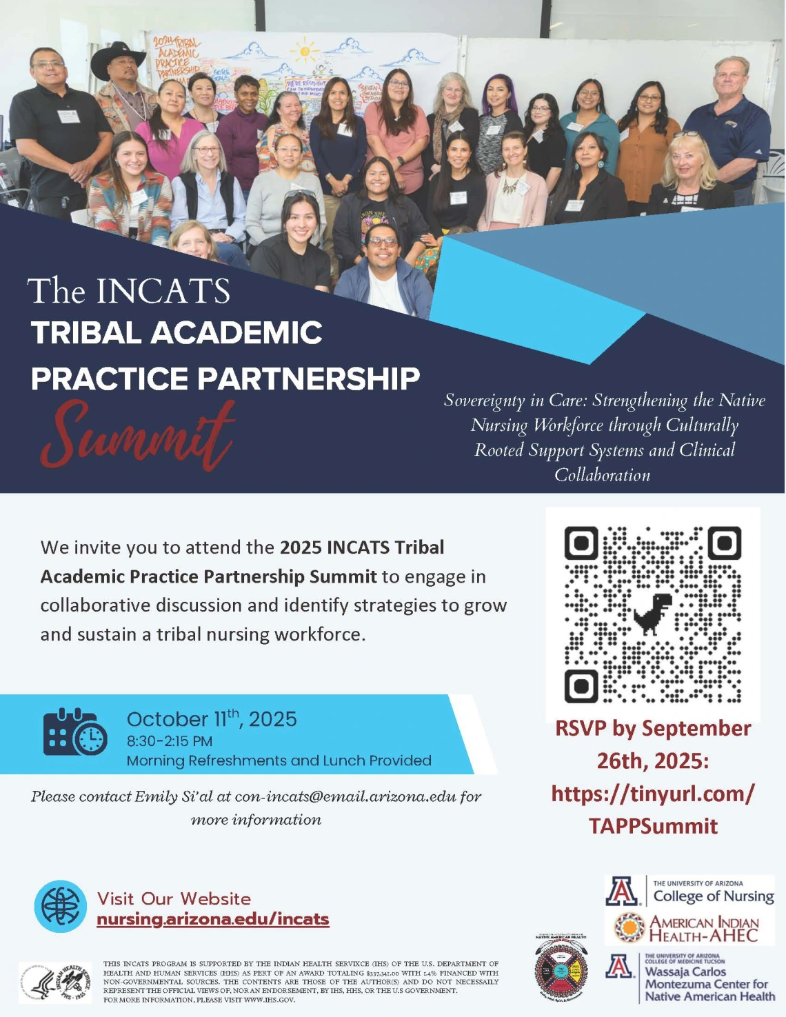 Tribal-Academic-Practice Partnership (TAPP) Summit Flyer
