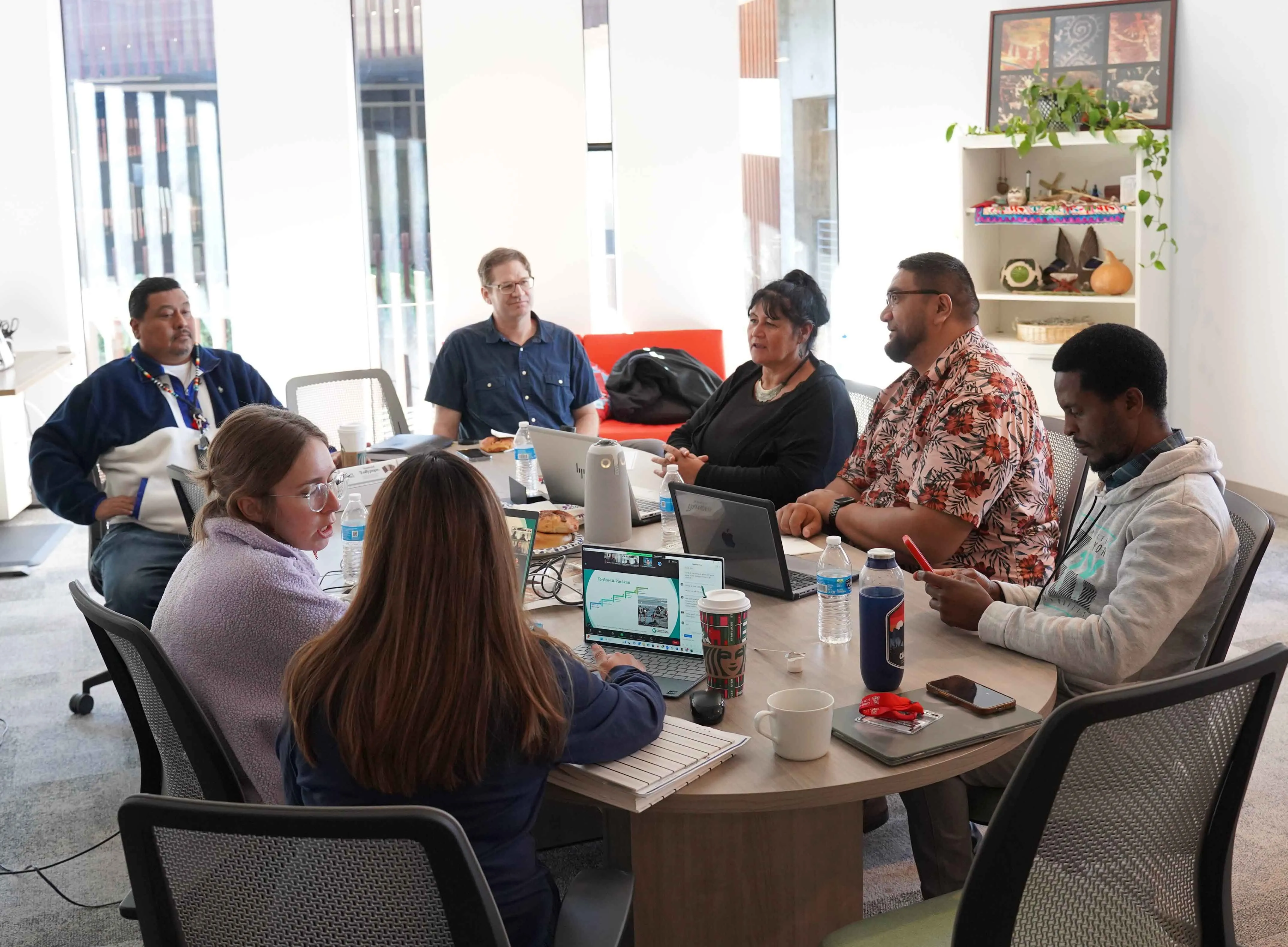 Māori Colleagues Visit IRes1