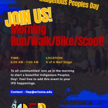 Indigenous Peoples Day Morning Run/Walk/Bike/Scoot!